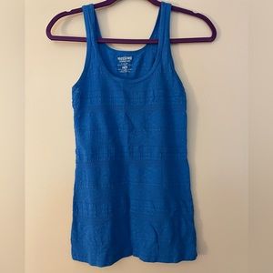 Very cute bright blue mossimo tank top